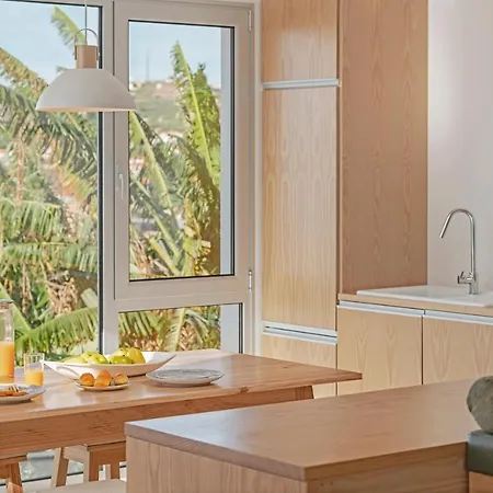 Casas Da Vargem Shared Swimming Pool By An Island