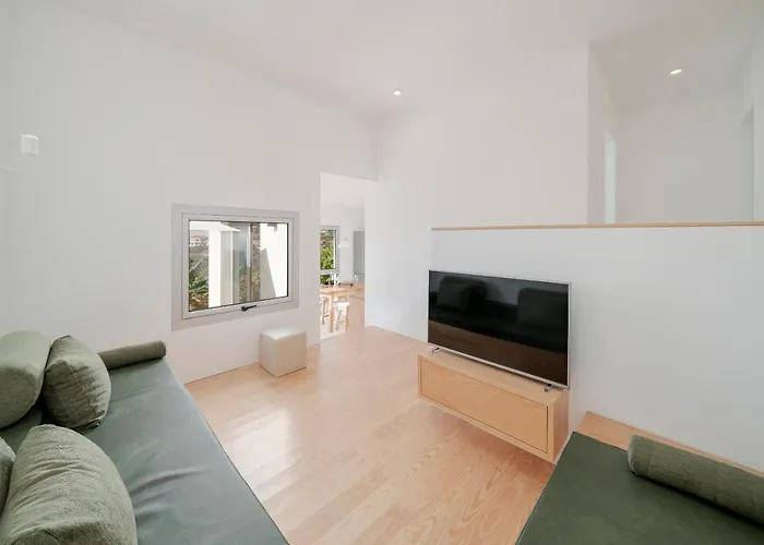 Casas Da Vargem Shared Swimming Pool By An Island *